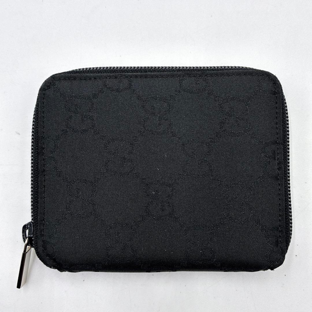 vovo GUCCI 二つ折り財布 GGキャンバス レザー ラウンド
