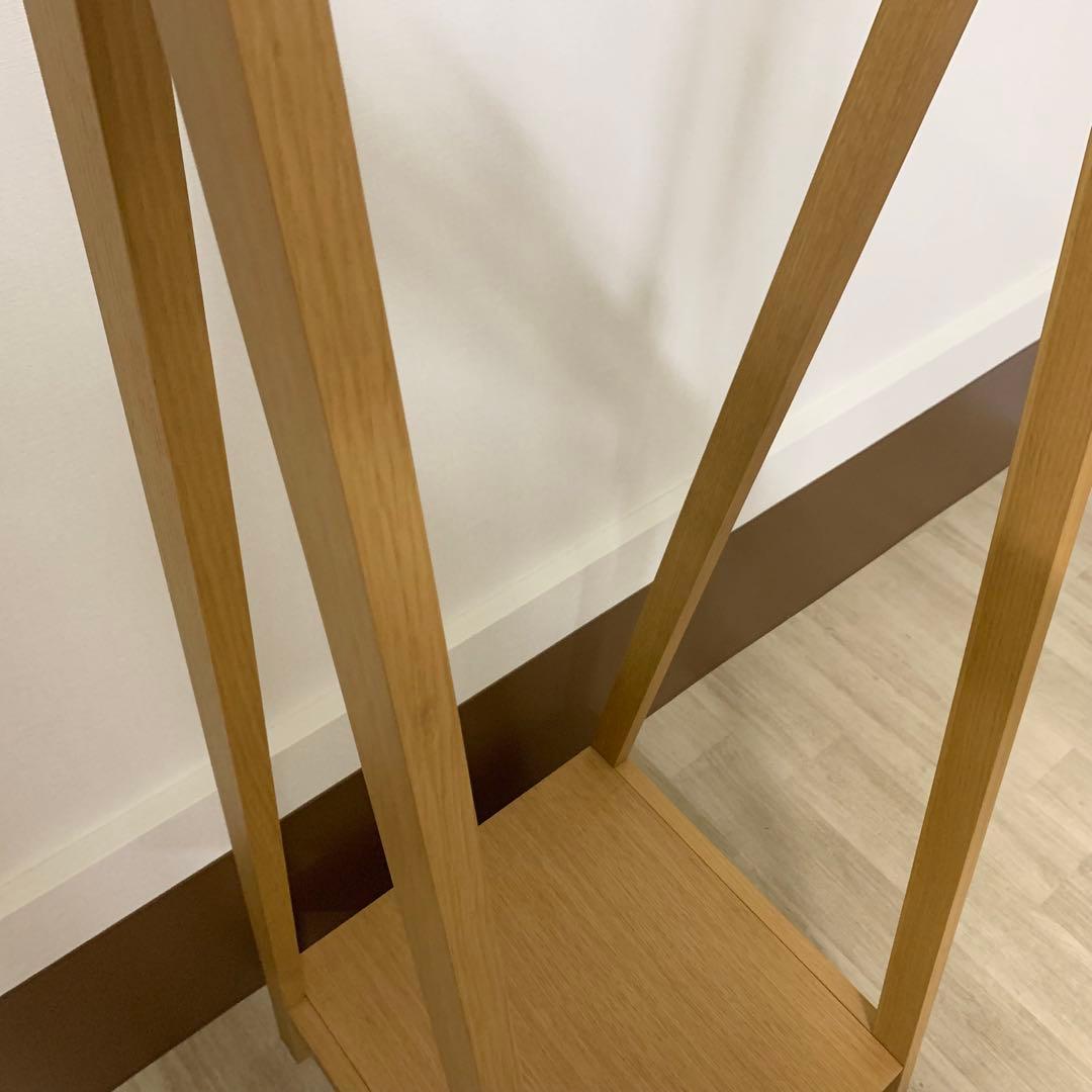 MUJI 無印良品 木製コートハンガー オーク材 ハンガーラック