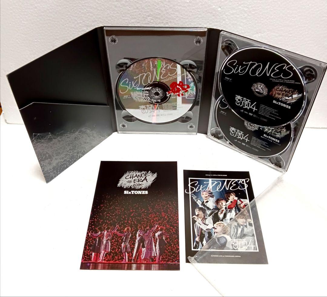 【正規品】素顔4 SixTONES盤 DVD ジャニーズJr.