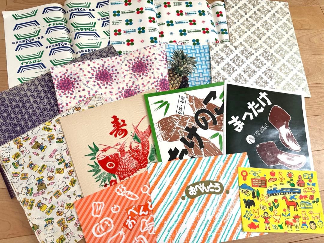 【えり 大赤字出品！100サイズ！紙モノ包装紙類 まとめ売り】