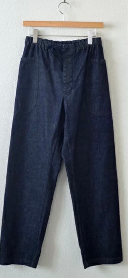 美品 ORCIVALオーシバルデニム イージーパンツ