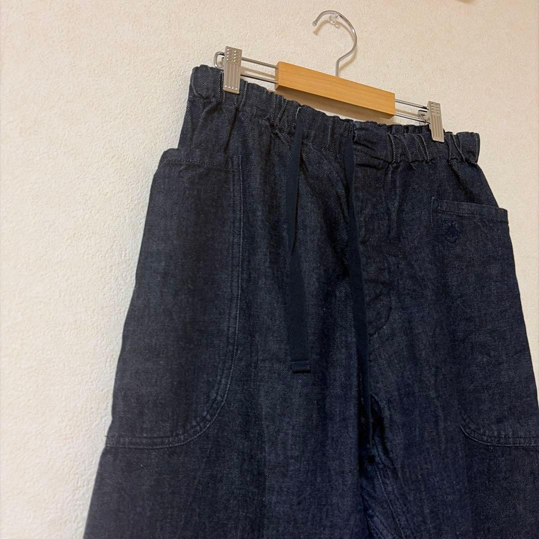 美品 ORCIVALオーシバルデニム イージーパンツ
