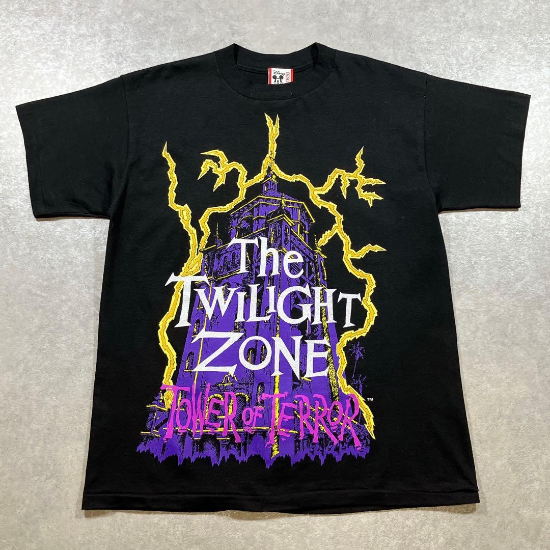【未使用】90s USA製 Disney タワーオブテラー Tシャツ 蓄光 美品