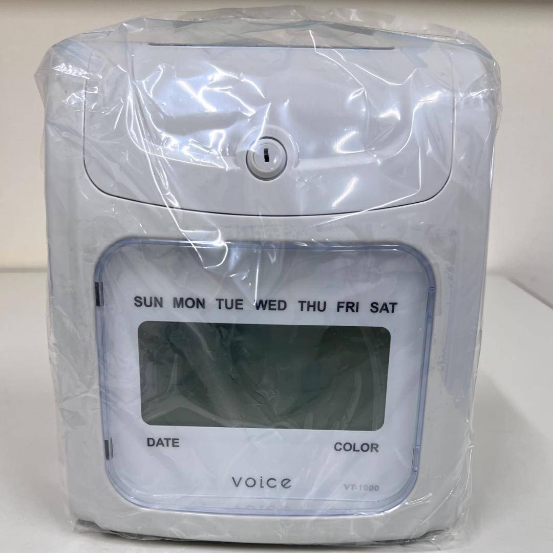 【新品未使用】 VOICE VT-1000 タイムレコーダー セット