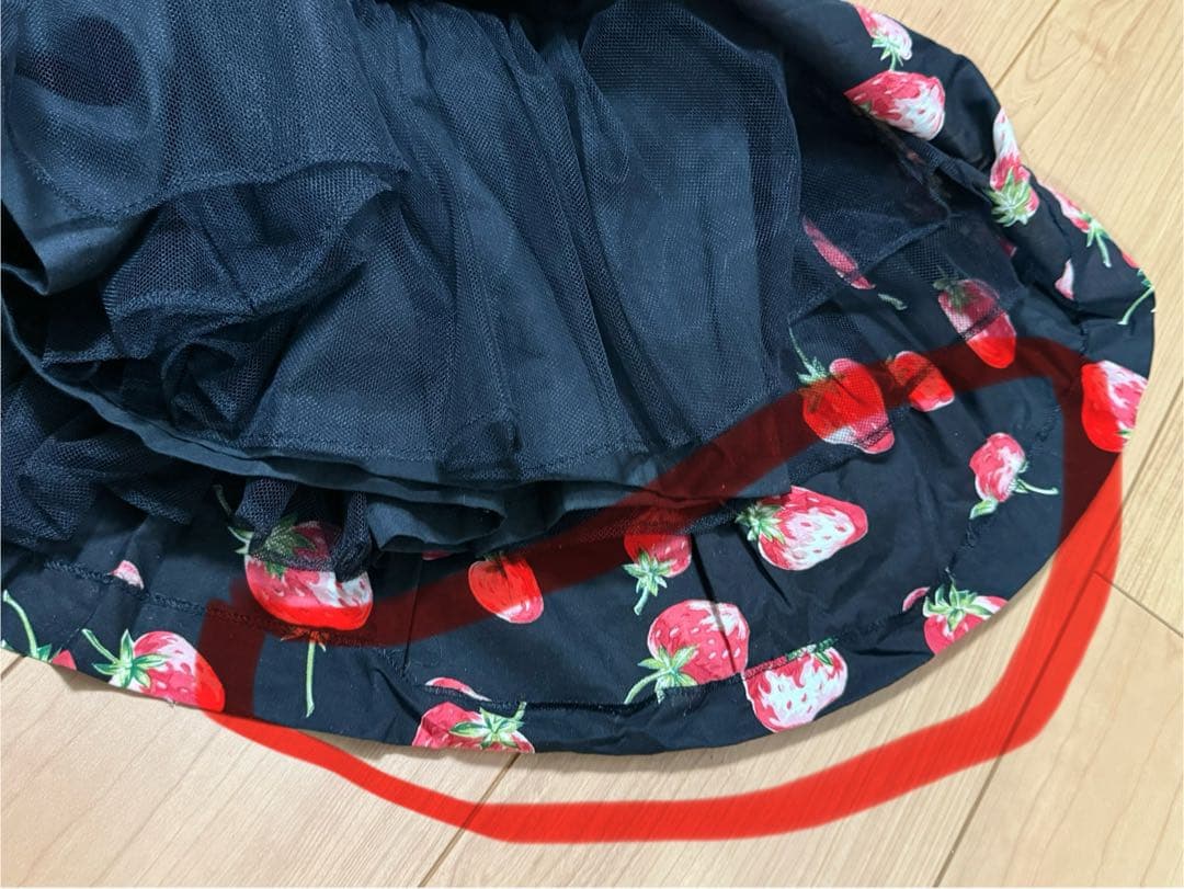 ジェーンマープル JaneMarple いちごサンドレス