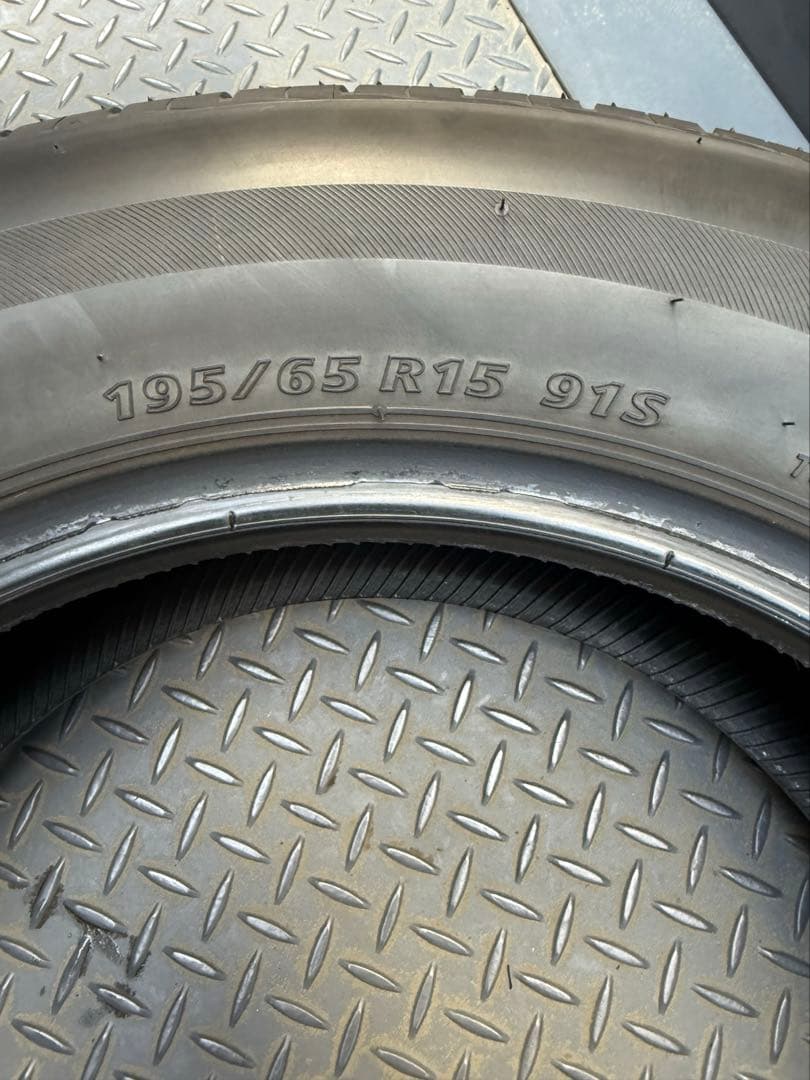 さとす195/65R15 4本 ブリヂストン NEXTRY バリ山①