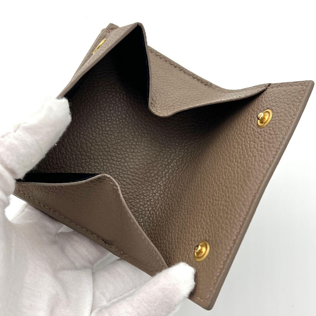 【極美品】サンローラン YSL オリガミ タイニー 三つ折り財布カサンドラ