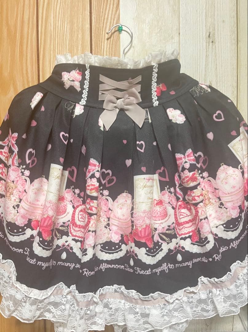 LIZLISA Many Hearts Afternoontea柄セットアップ