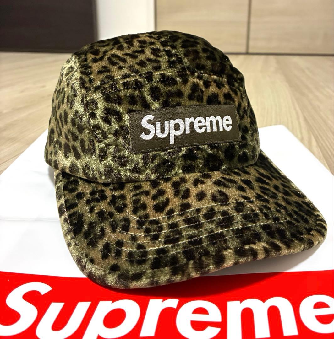 24時間以内発送 完売品 極美品 Leopard Velvet Camp Cap