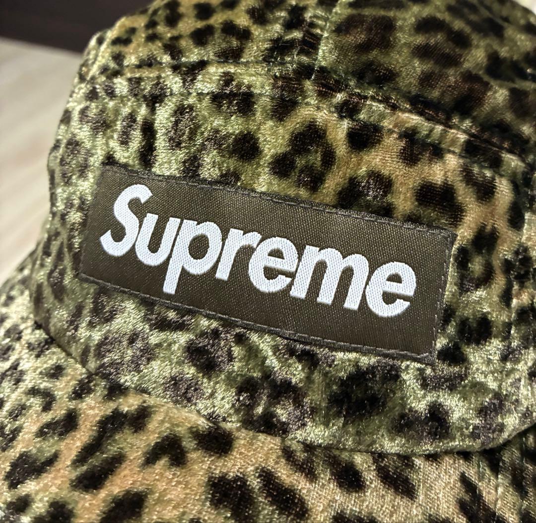24時間以内発送 完売品 極美品 Leopard Velvet Camp Cap