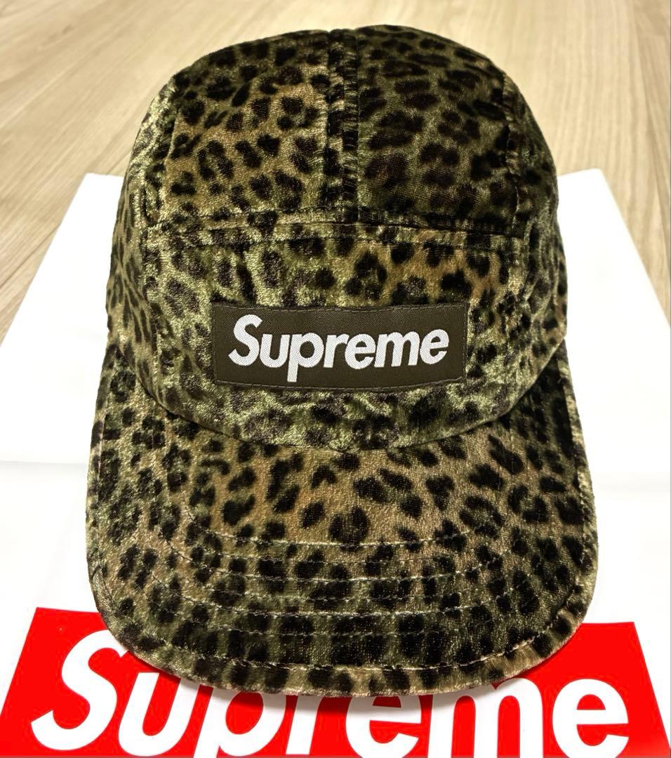 24時間以内発送 完売品 極美品 Leopard Velvet Camp Cap