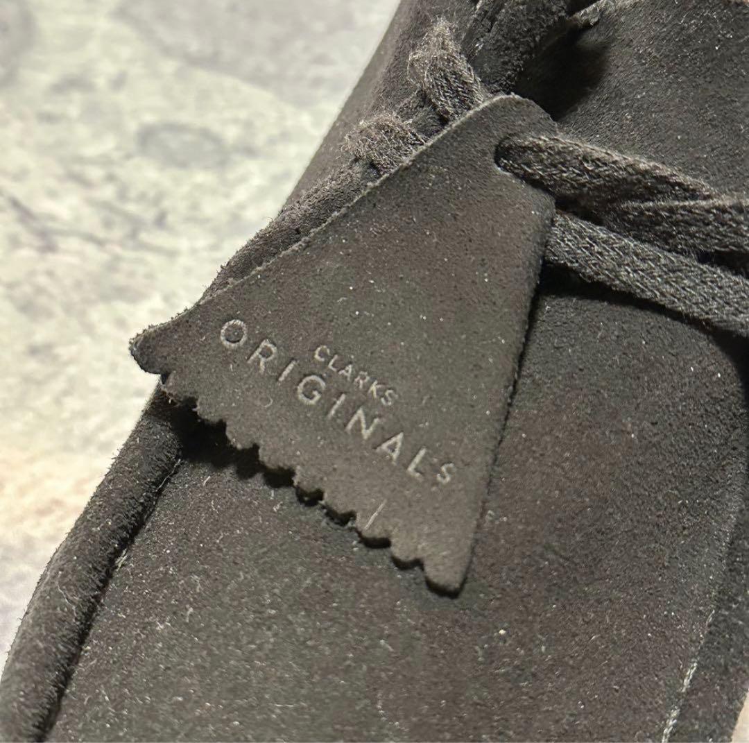 クラークス Clarks ワラビー Wllabee ブラック 7 1/2 26㌢