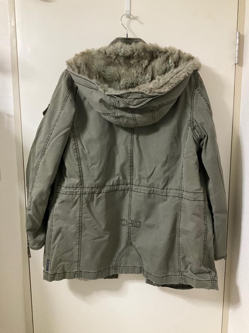 ARMANI JEANS アルマーニジーンズ モッズコート カーキ