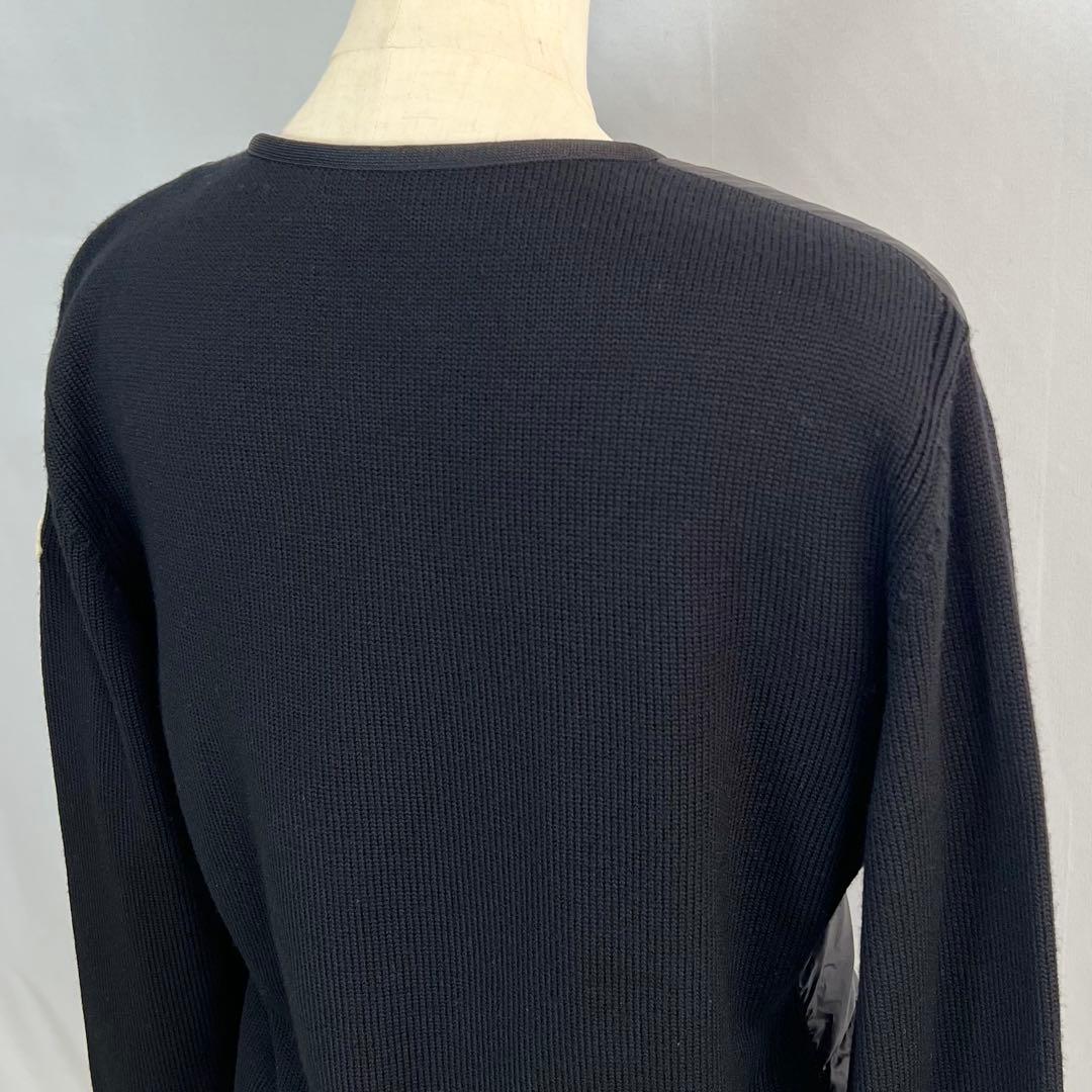 『未使用級』MONCLER CARDIGAN ニット切替 ダウンジャケット
