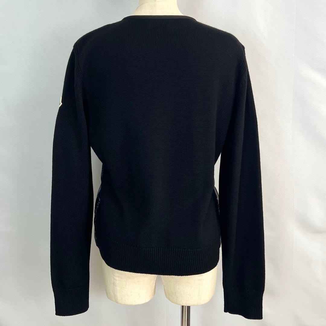 『未使用級』MONCLER CARDIGAN ニット切替 ダウンジャケット