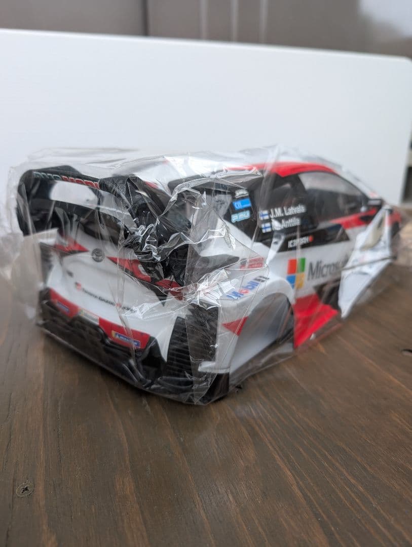 タミヤ　ガズーレーシングWRT ヤリスWRC 塗装済み未使用　TAMIYAボディ