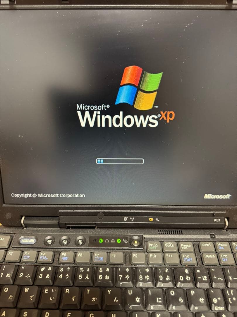 IBM ThinkPad X31 ノートPC 本体 ACアダプター付き