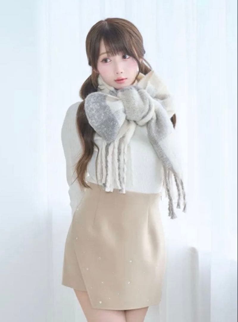 rosemuse Fluffy big stole マフラー ロゼミューズ