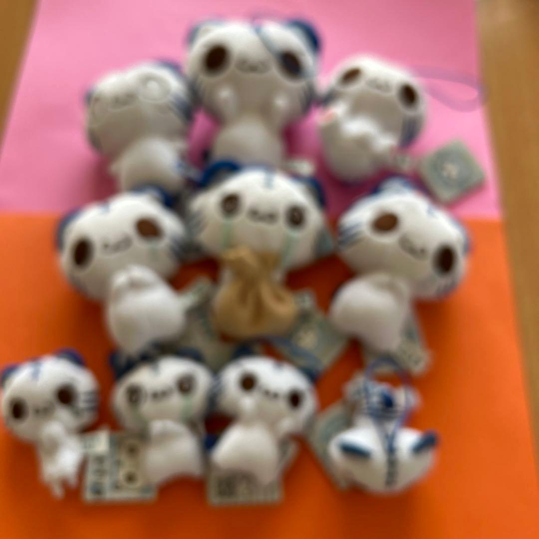 平成レトロ チビトラ Chibi Tora ぬいぐるみ マスコット 白目