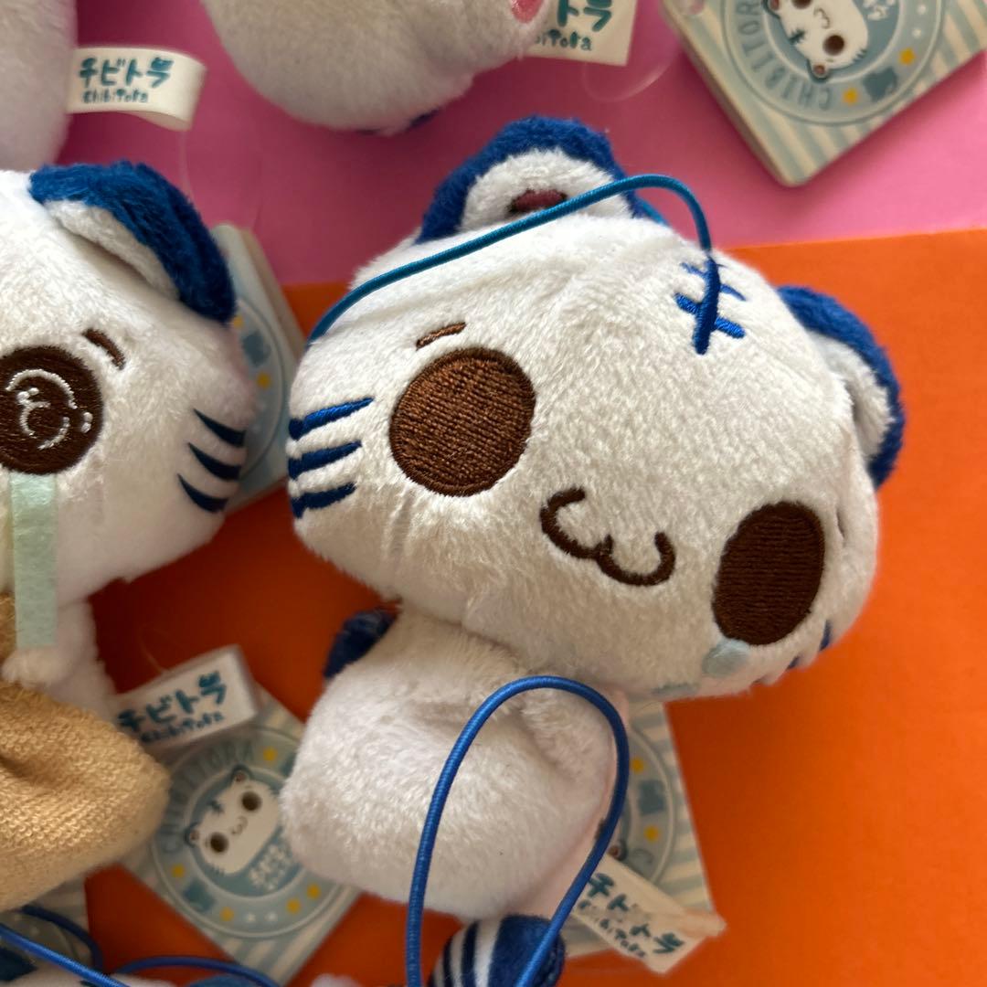 平成レトロ チビトラ Chibi Tora ぬいぐるみ マスコット 白目
