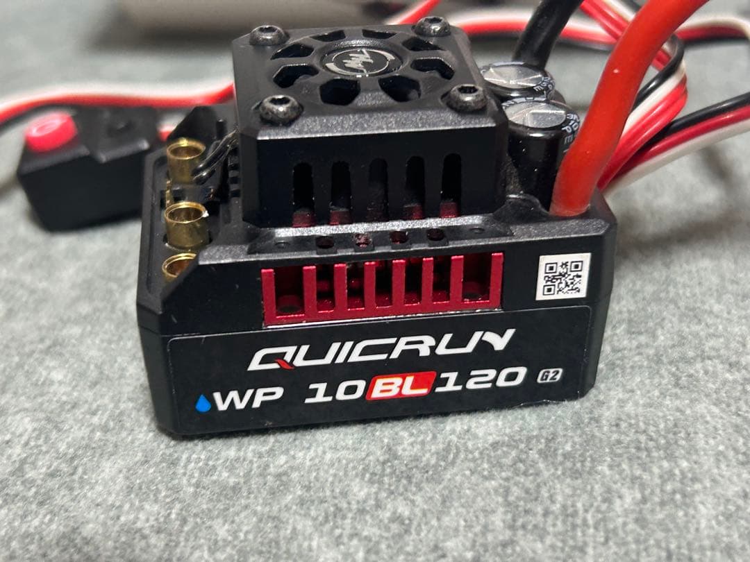 【美品】HOBBYWING ESC 10BL120 G2 ラジコンブラシレス