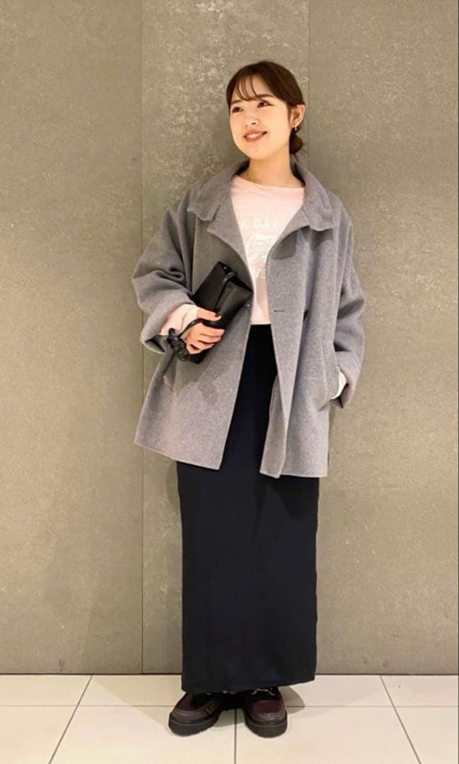【新品•タグ付き】SLOBE IENA サテンIラインスカート