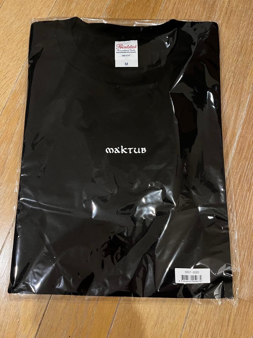 【値引不可】JJJ MAKTUB Tシャツ Mサイズ