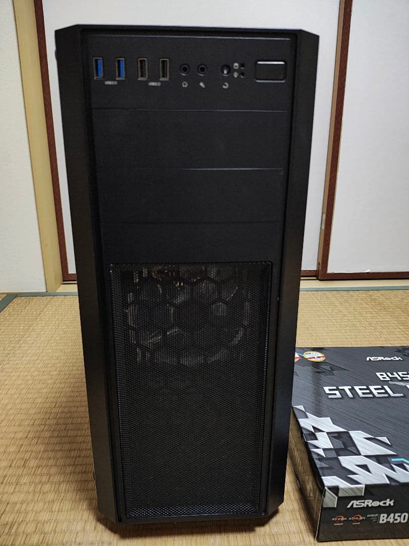 ASROCK B450 STEEL LEGEND　 Thermaltakeケース