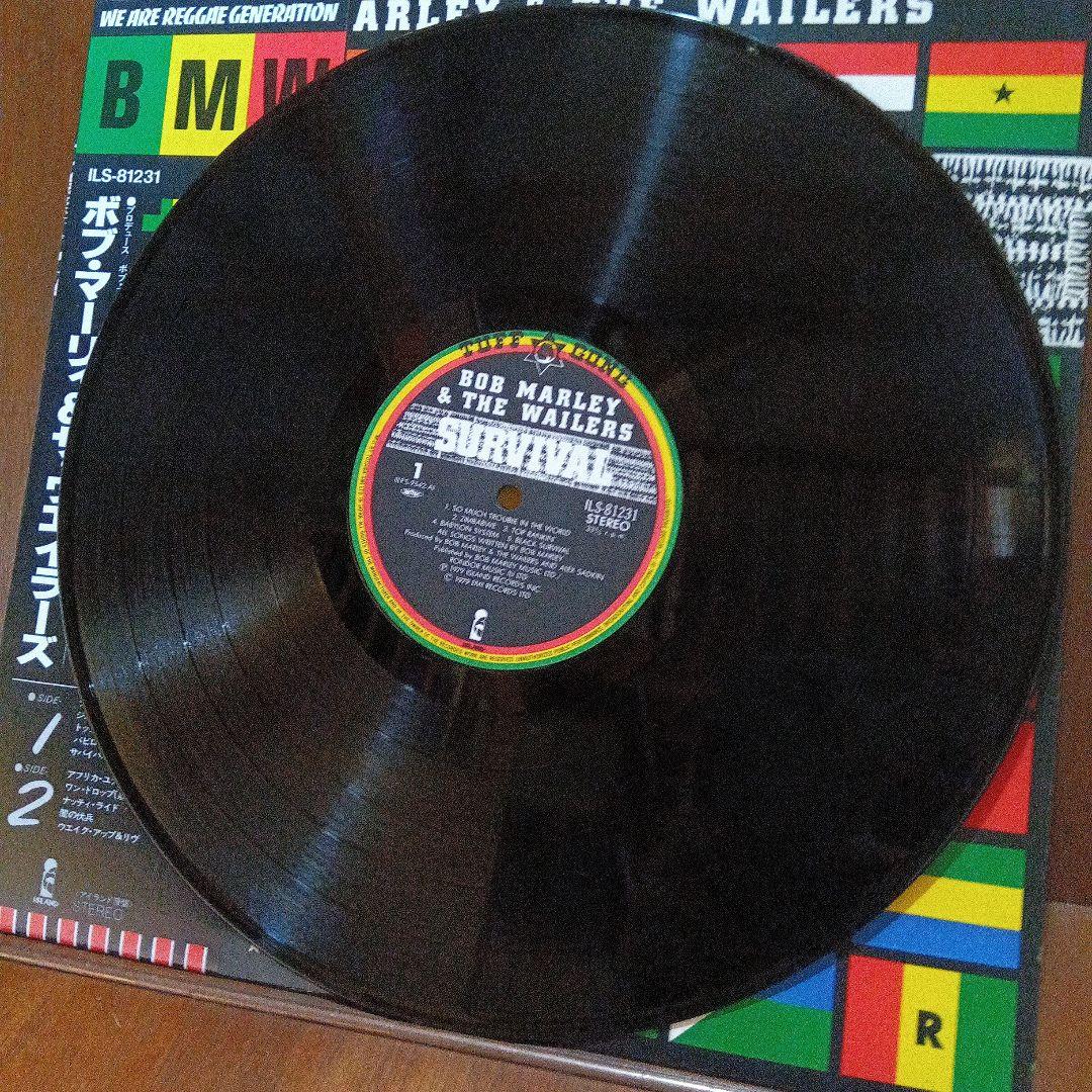 LP 帯付き　BOB MARLEY SURVIVAL ILS81231 　L