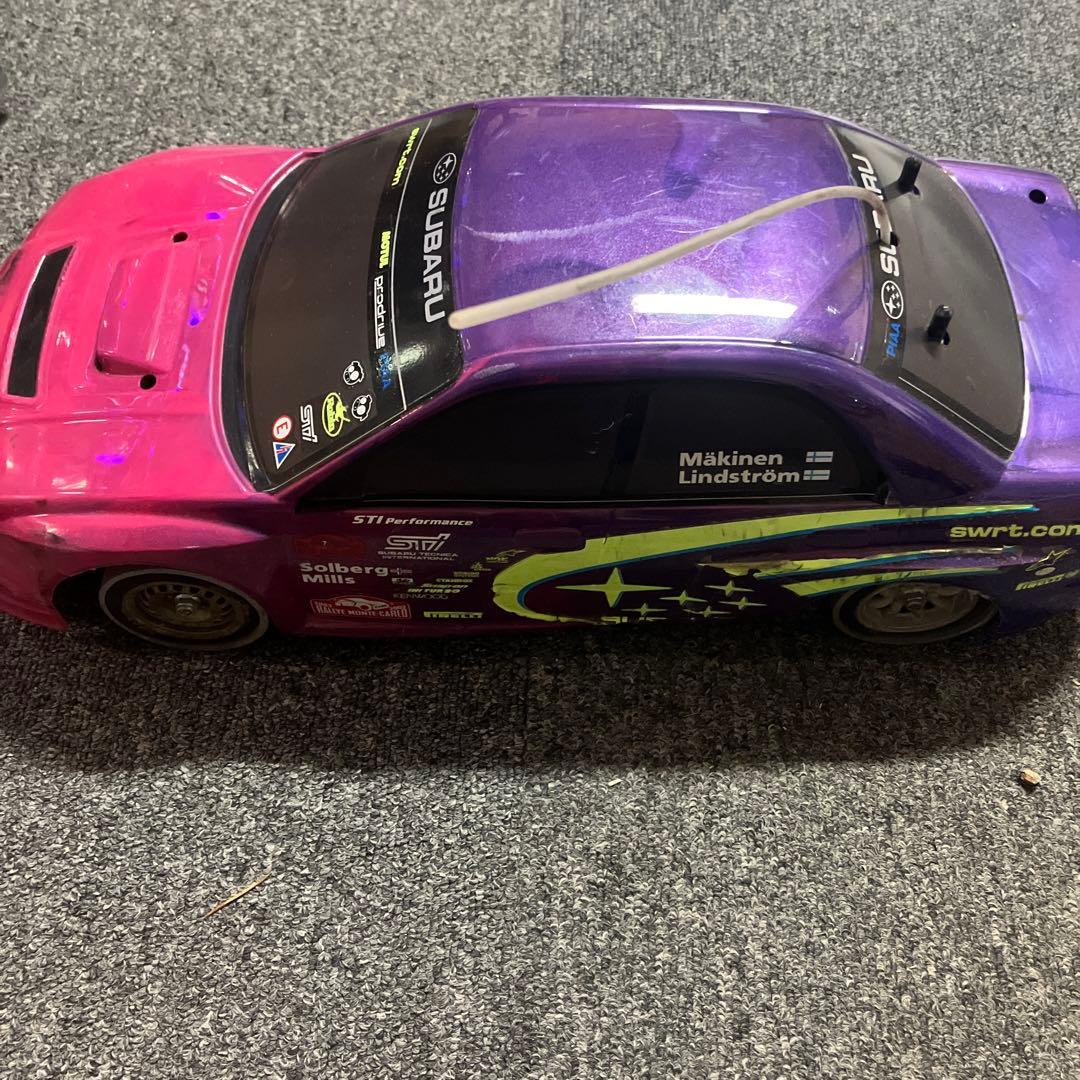 SUBARU WRX ラジコンカー 電動　動作未確認　ジャンク