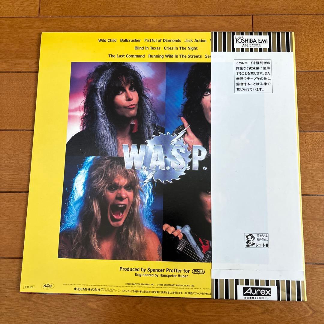 W.A.S.P. ザ・ラストコマンド LP( 特別企画限定盤)