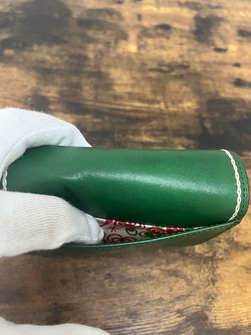 ☆新品未使用☆シビラ☆カデネータ☆二つ折り財布☆緑☆グリーン☆syibilla☆