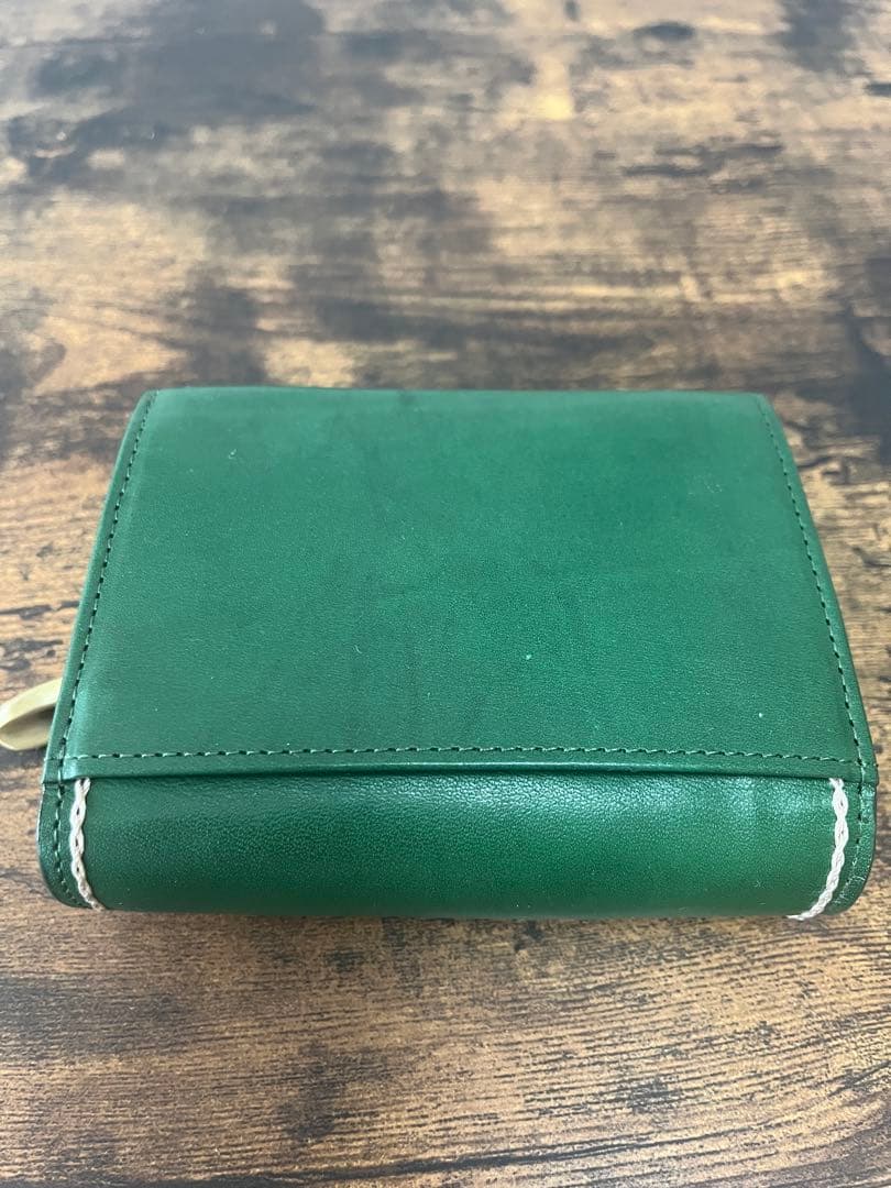 ☆新品未使用☆シビラ☆カデネータ☆二つ折り財布☆緑☆グリーン☆syibilla☆