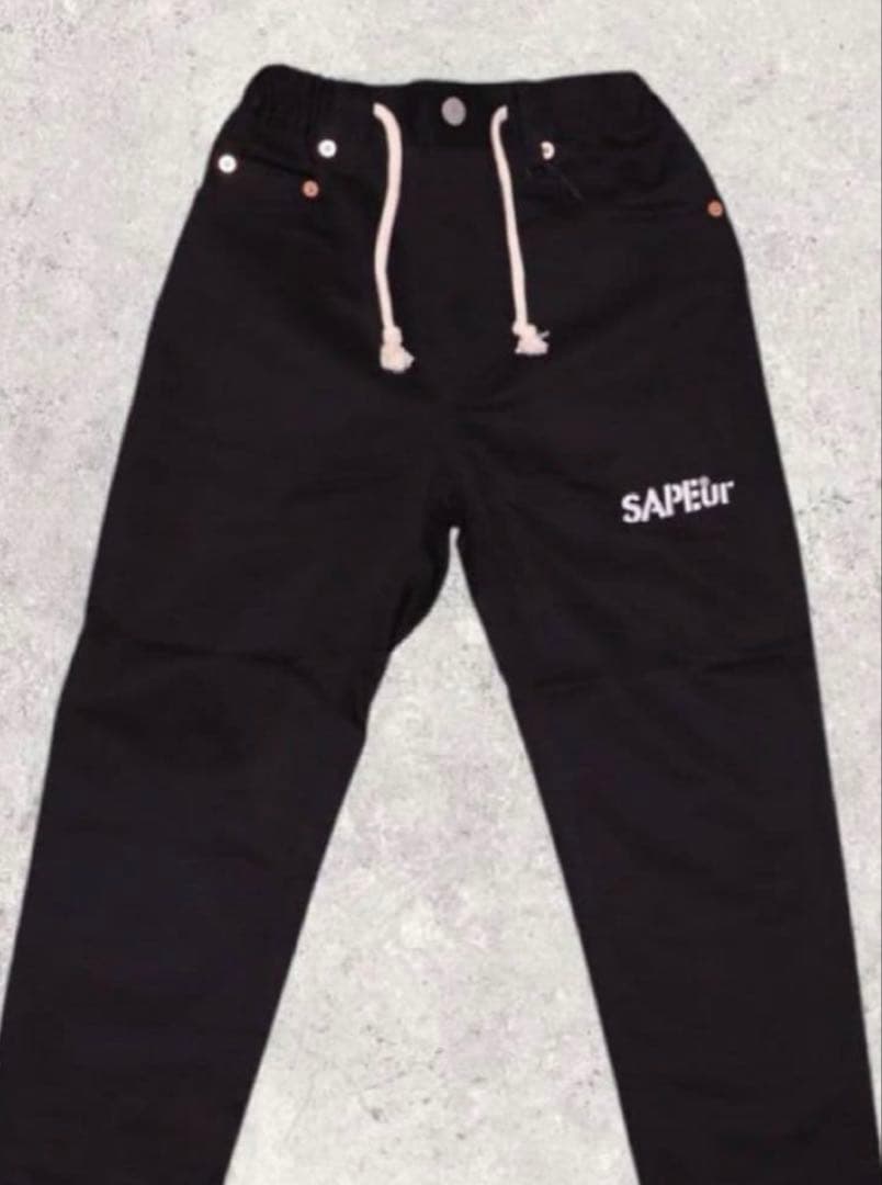 SAPEur サプール スケートパンツMK3 ブラック XL