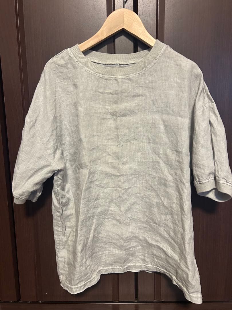 麻布Tシャツ 中川政七商店　リネン グレー