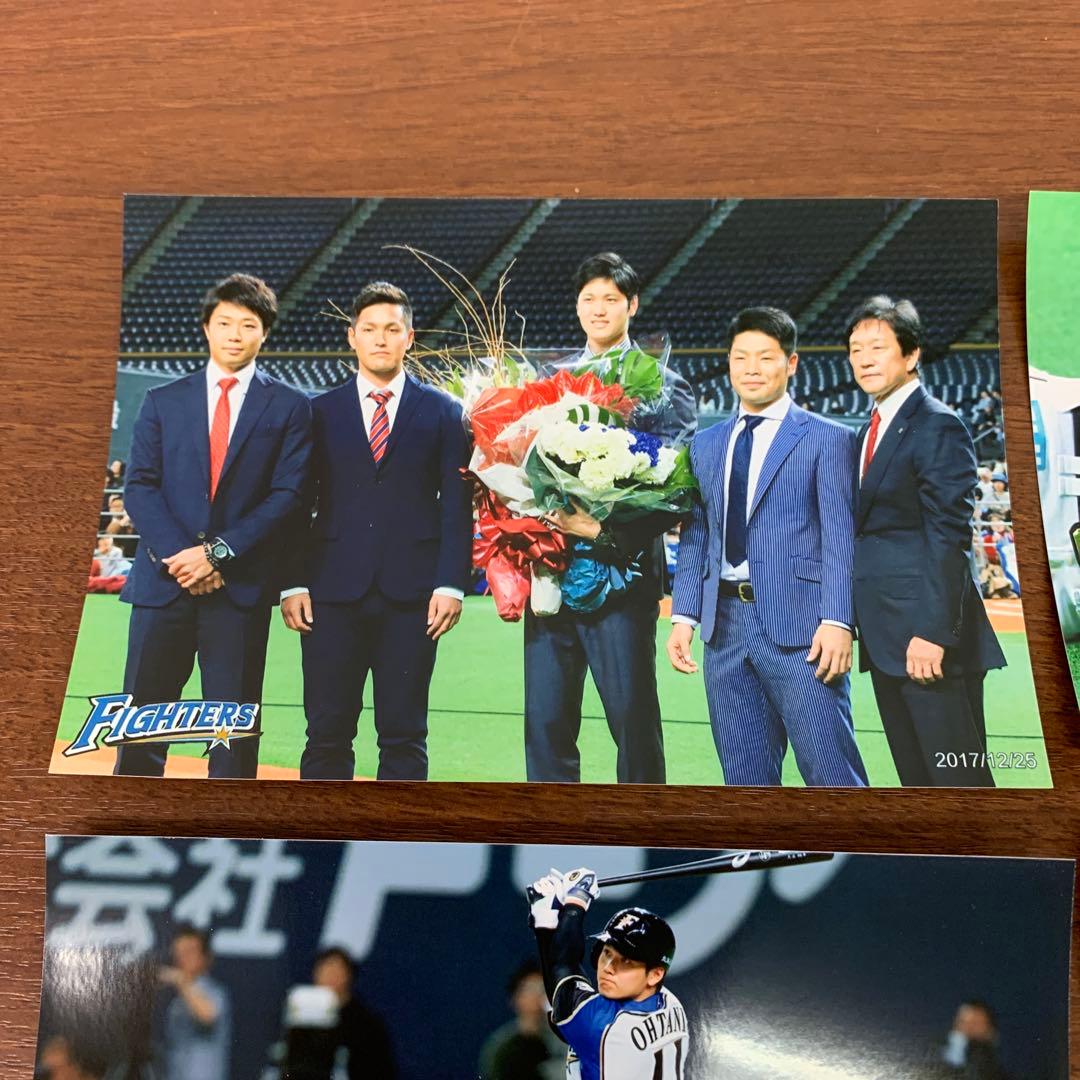 ❶　大谷翔平選手 2017年 ハイライトフォト 写真 横 10枚