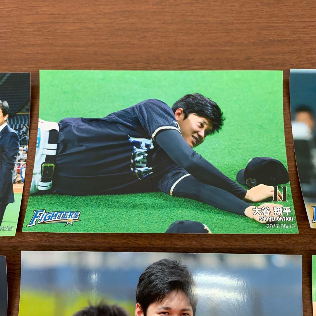 ❶　大谷翔平選手 2017年 ハイライトフォト 写真 横 10枚