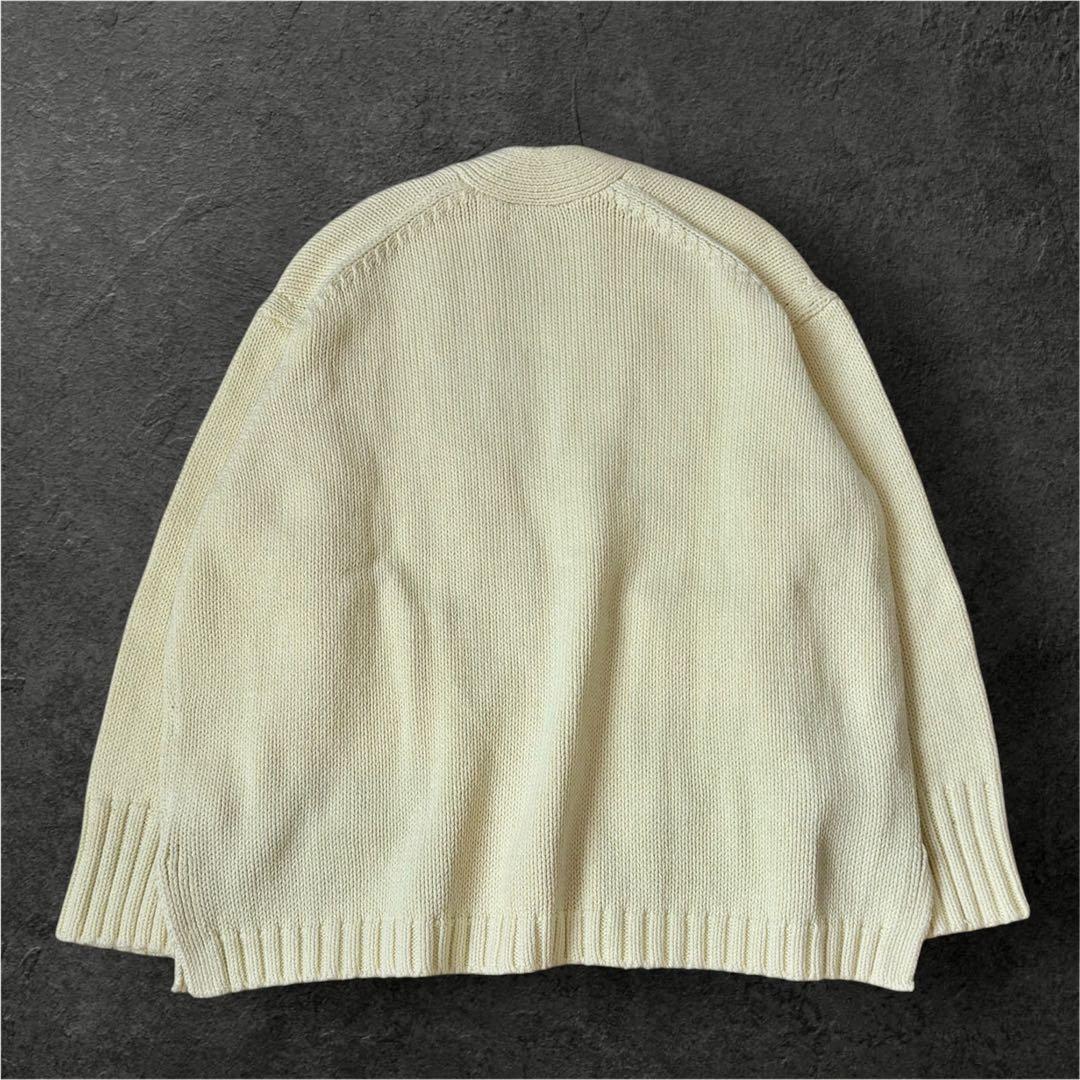 ebure エブール　コットンカシミヤ オーバーサイズ ニット カーディガン