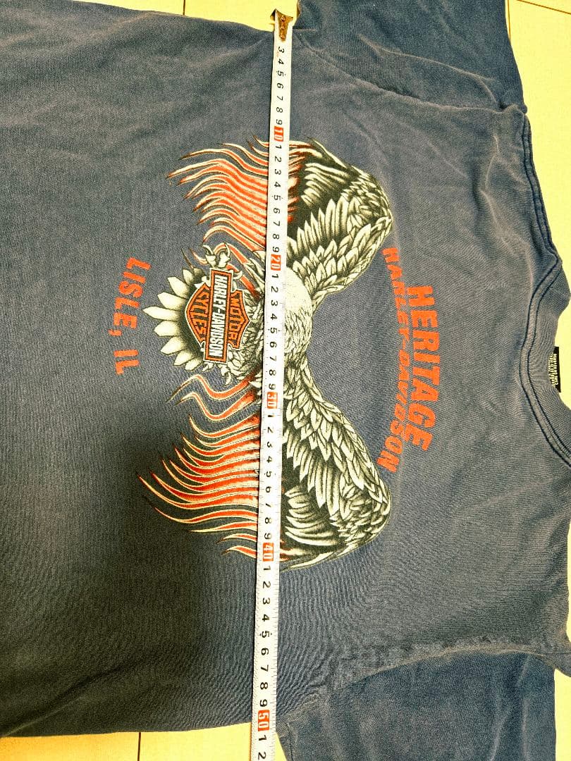 両面グッドイーグル！ハーレーダビッドソン　Tシャツ