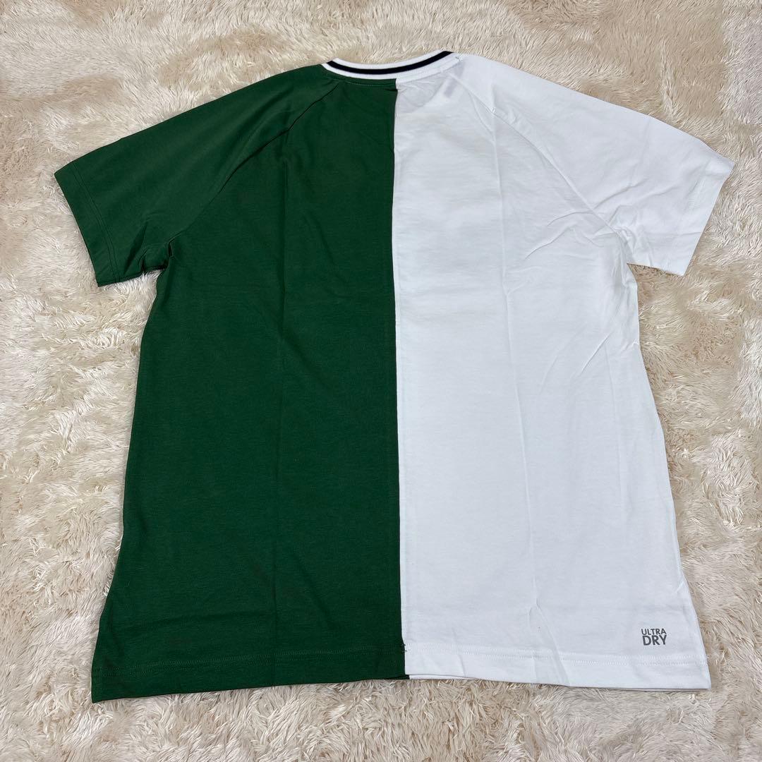 LACOSTE ラコステ アシンメトリー ドライ Tシャツ 半袖 サイズ 5