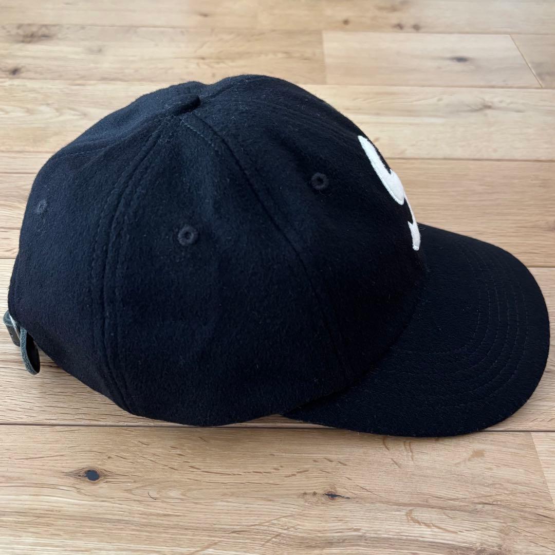 Supreme Lolo Piana Wool S Logo 6-Panel 黒