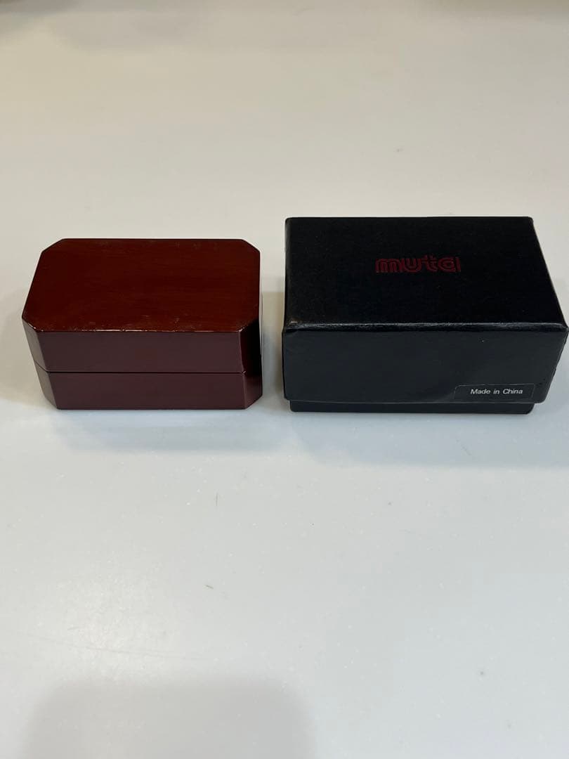 送料込！稀少美品　muta 機械式キャリバー機能カフス