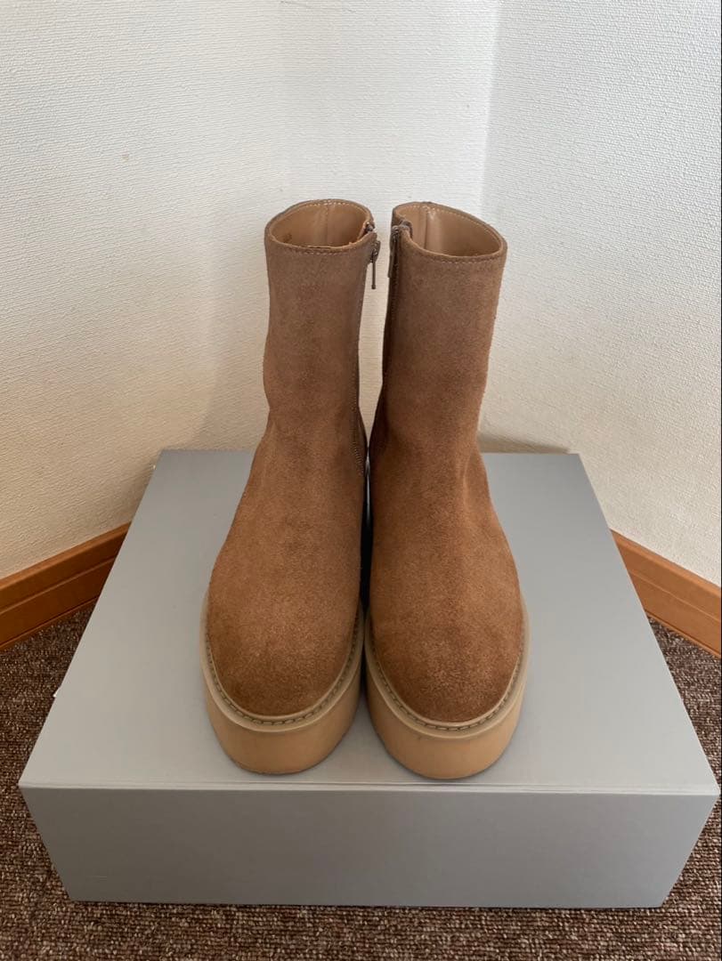 【CAMINANDO】MIDDLE BOOTS ドゥーズィエムクラス ブーツ36