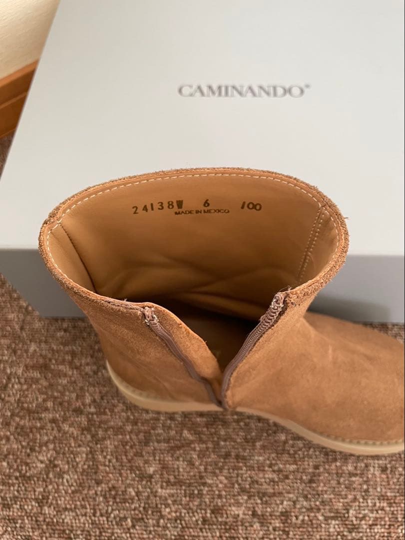 【CAMINANDO】MIDDLE BOOTS ドゥーズィエムクラス ブーツ36