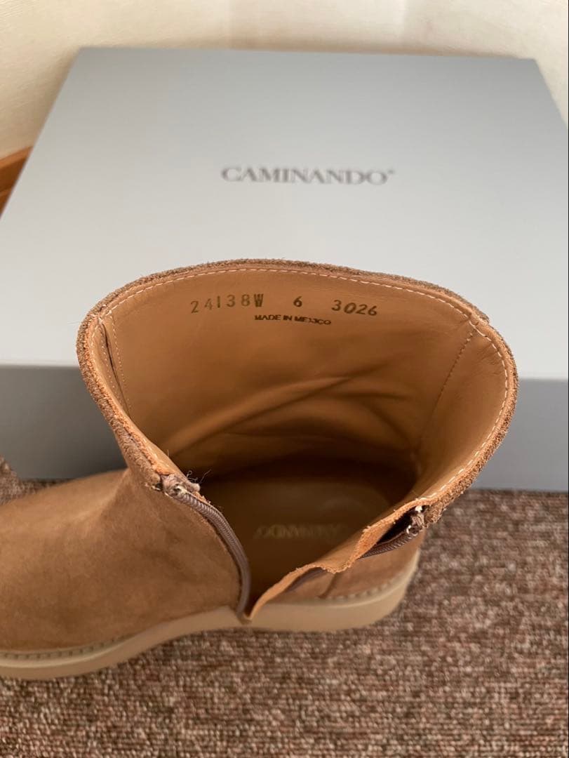 【CAMINANDO】MIDDLE BOOTS ドゥーズィエムクラス ブーツ36