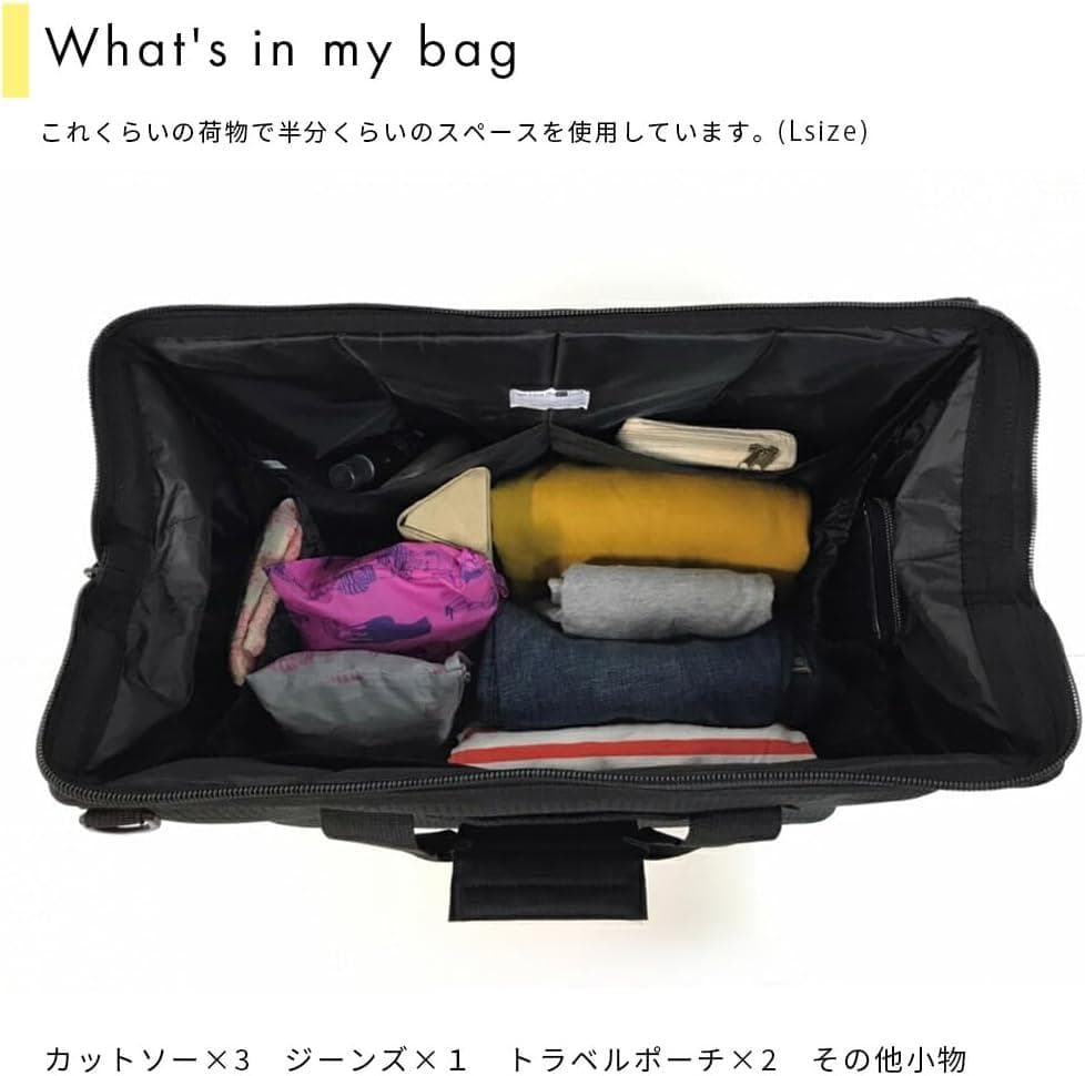 [エディータ] ボストンバッグ レディース ベージュ, L