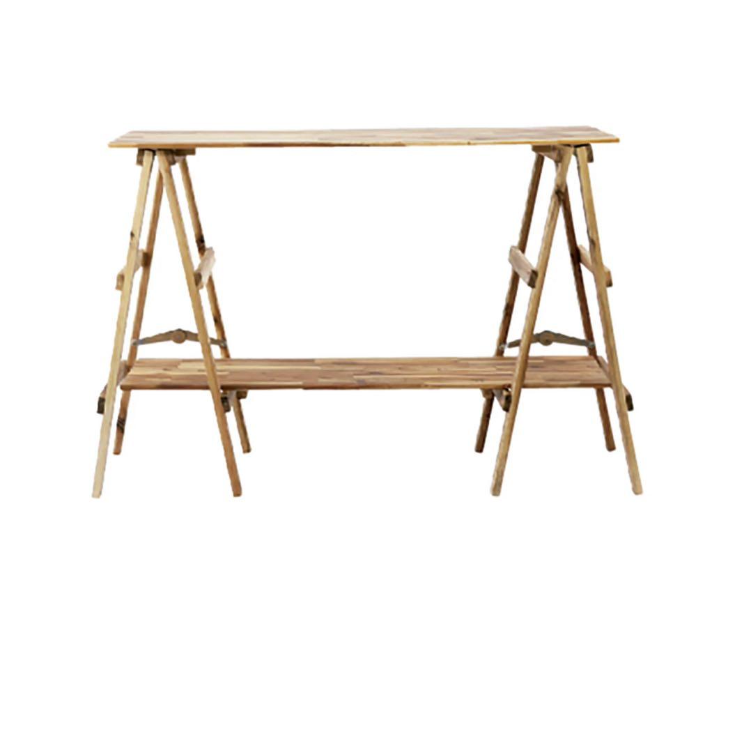 【美品】｟期間限定で¥2,490相当の専用ケース付｠アカシアキッチンラック