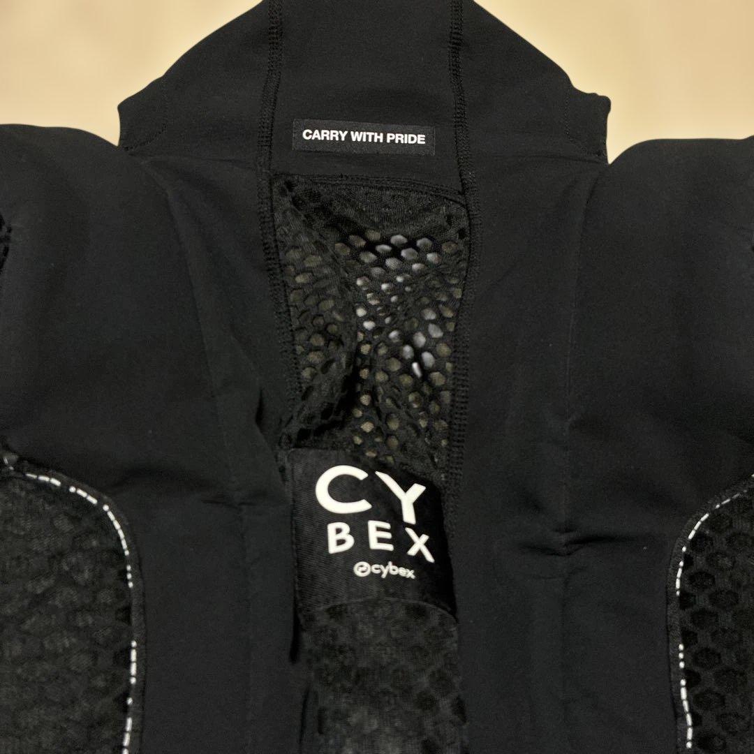 美品！Cybex 抱っこ紐 サイベックス　コヤ　キャリア　ブラック メッシュ