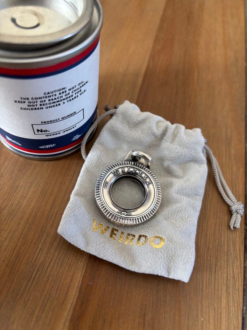 WEIRDO JEWELRY BIAS TOP ホイール ペンダント 925