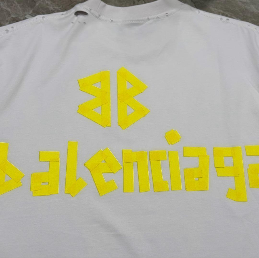 【交渉可】BALENCIAGA ロゴプリントTシャツ